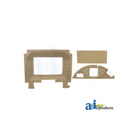 A & I Products Headliner; Tan, (Corner Speaker) 0" x0" x0" A-CHL225